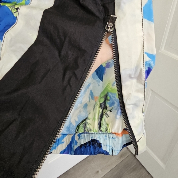 Free People End Zone Printed Mountain Apres Combo Windbreaker Light Weig… - Picture 10 of 17